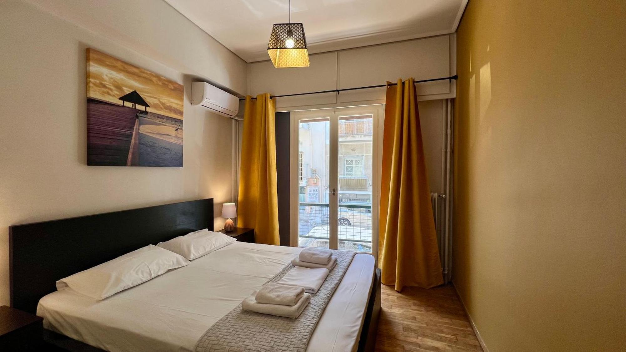 Modern & Cozy 51Sqm Apt In Thisseio Aten Exteriör bild