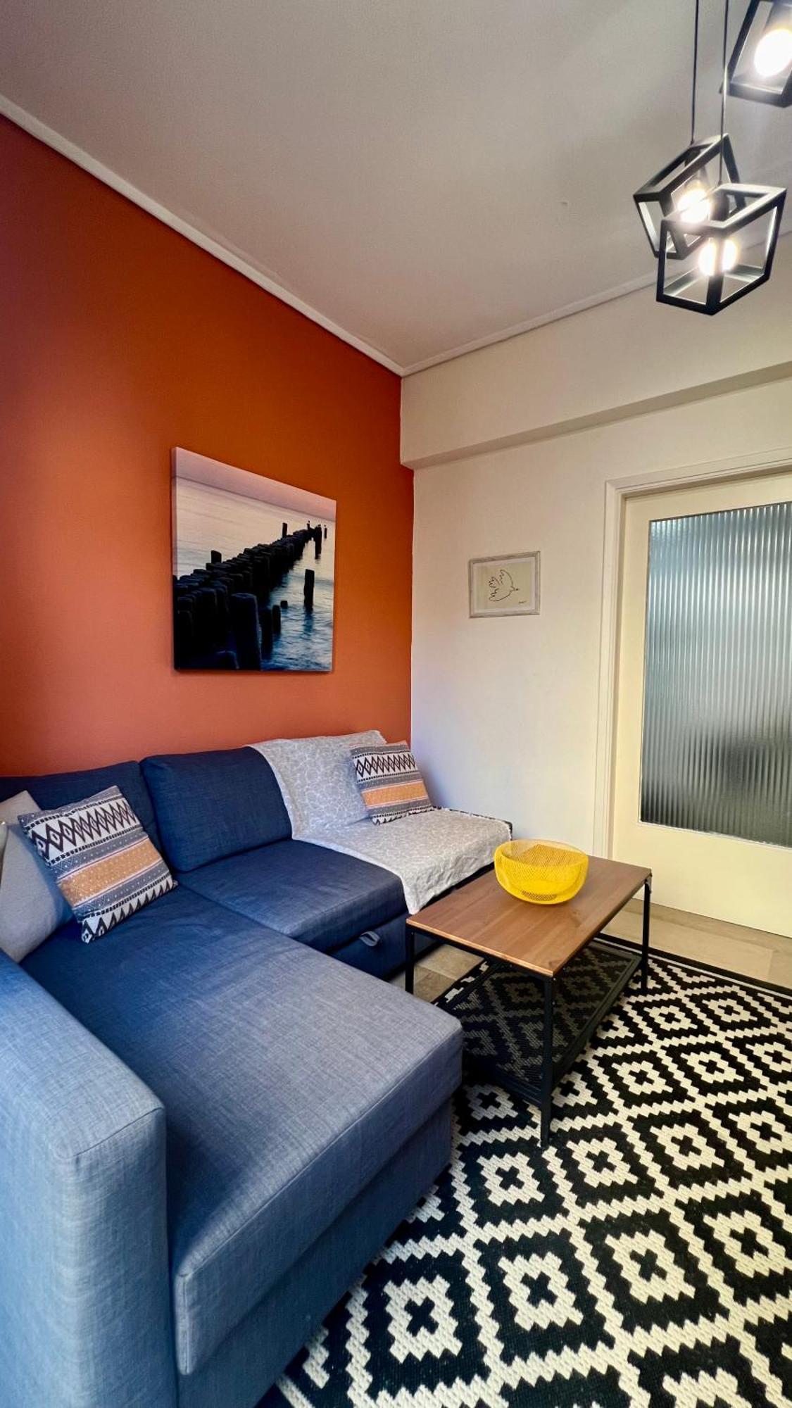 Modern & Cozy 51Sqm Apt In Thisseio Aten Exteriör bild